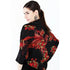Dolman Sleeve Printed Shrug - T87